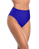 Emoswim - Retro High Cut Bikini Bottoms Tummy Control For Women