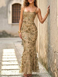 Low Neck Backless Tie Elegant Maxi Dress_CWDMD02023