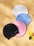 Emoswimsuit - Swim Caps for Long Hair Durable Silicone Swimming Caps for Women