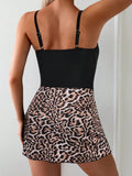 Emoswim - One Piece Swimdress Swimsuits for Women Tummy Control Swim Dresses Skirt Bathing Suit