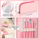 Emoswimsuit - Manicure Pedicure Set 12 Pcs Nail Care Kit for Women Nail Grooming Kit