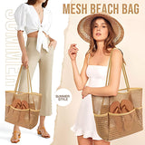 Emoswimsuit - Women's Swimming Beach Bag Portable One Shoulder Storage Bag Crossbody Bag Versatile Mesh Bag