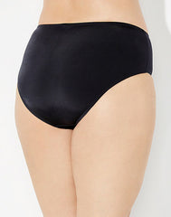 Emoswimsuit - Black Mid Waist Brief