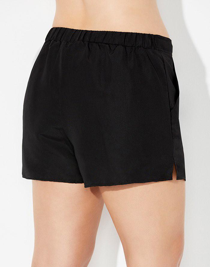 Emoswimsuit - Black Cargo Swim Short