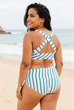 Emoswimsuit - High Waist Horizon Game Changer Swim Bikini Set