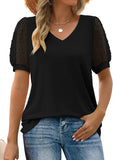 Lumiera - Elegant Puff-Sleeve Top