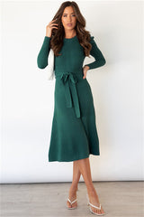 Emoswimsuit - Self-Cultivation Bubble Long-Sleeved Knitting Dress