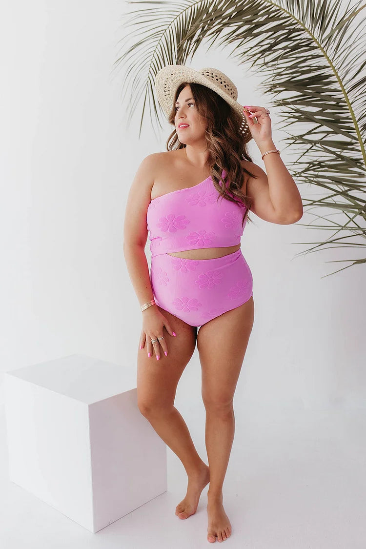 Emoswimsuit - London Cut Out One Piece In Neon Green