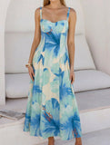 Floral Print Flowy Cami Maxi Dress_CWDMD02926