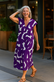Corinne | Sophisticated Maxi Dress – Flattering Fit with Tummy Coverage