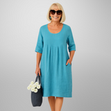 Ruthie | Easy Elegance Linen Dress