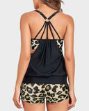 Emoswimsuit - Flattering Two-Piece Tankini Swimsuit