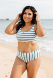 Emoswimsuit - High Waist Horizon Game Changer Swim Bikini Set
