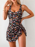 Emoswim - One Piece Swimdress Swimsuits for Women Tummy Control Swim Dresses Skirt Bathing Suit