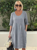 Ruthie | Easy Elegance Linen Dress