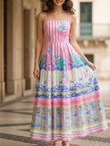 Print Cami Flowy Maxi Dress_CWDMD02822